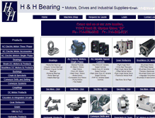 Tablet Screenshot of hhbearing.com
